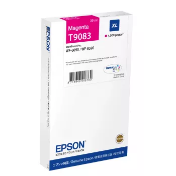 Tusz XL Magenta – Epson C13T908340, pigmentowy 39 ml, 4000 stron