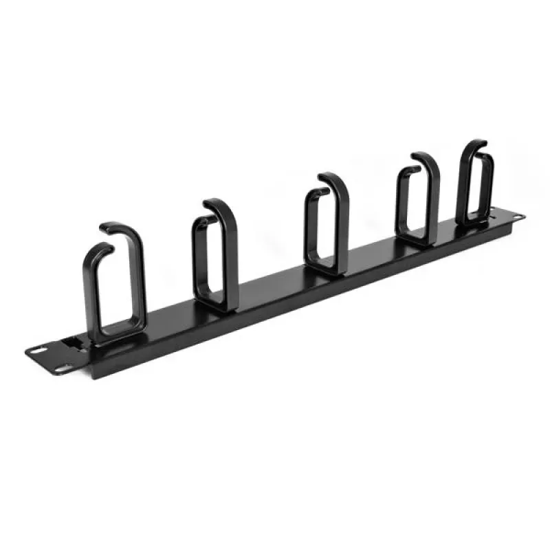 StarTech.com 1U 19-calowy metalowy panel do zarządzania kablami do montażu w szafie rack