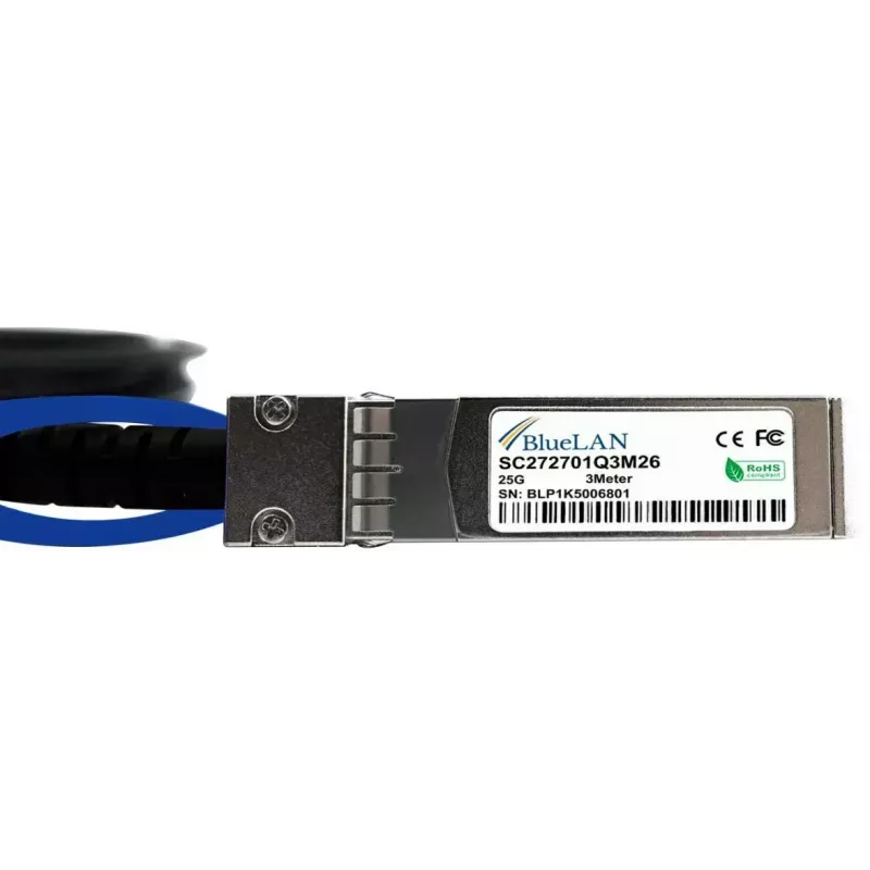 BlueOptics CAB-S-S-25G-50CM kabel światłowodowy InfiniBand 0,5 m SFP28