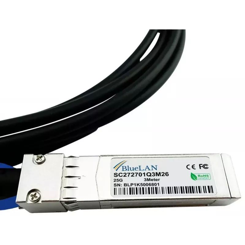 BlueOptics CAB-S-S-25G-50CM kabel światłowodowy InfiniBand 0,5 m SFP28