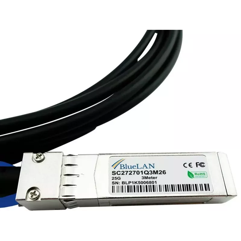 InfiniBand/kabel światłowodowy BlueOptics CAB-S-S-25G-5M 5m SFP28 Męski/Męski