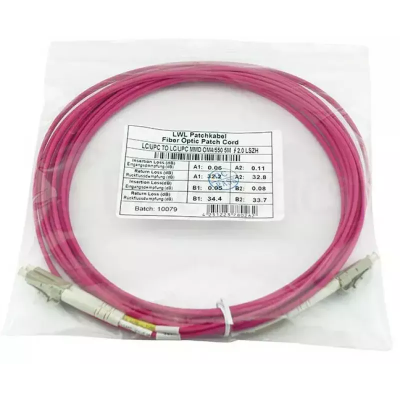 BlueOptics CBL-LC-OM4-50M-BO kabel światłowodowy InfiniBand 50m 2x LC