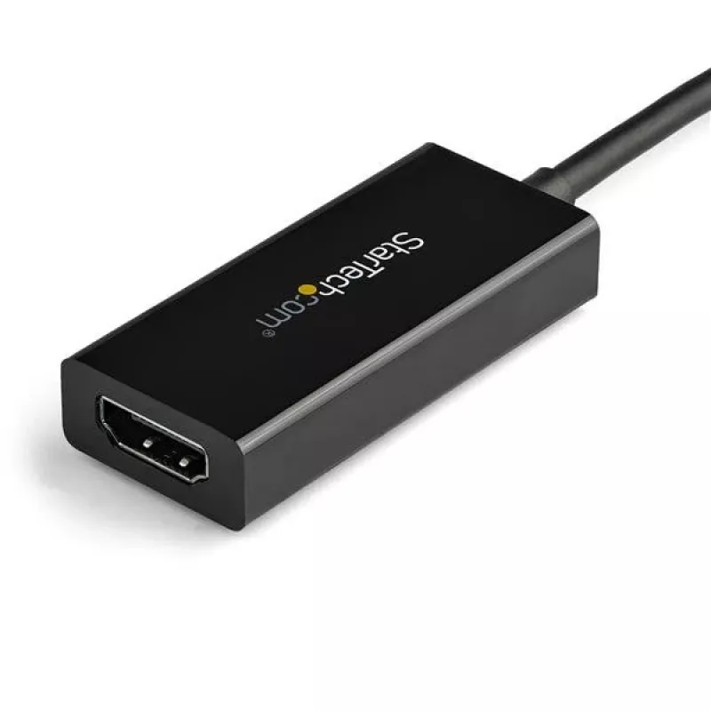 StarTech.com Adapter USB C na HDMI - Wideo 4K 60 Hz, HDR10 - Klucz sprzętowy adaptera USB-C na HDMI 2.0b - USB Type-C DP Alt Mode na monitor/wyświetlacz/telewizor HDMI - Konwerter USB C na HDMI
