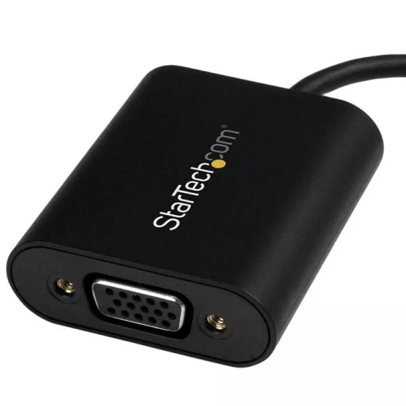 StarTech.com USB-C na VGA Adapter - z przełącznikiem trybu prezentacji - 1920x1200