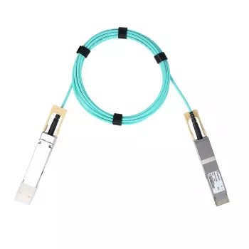 Kabel sieciowy BlueOptics C-DQ8FNM003-H0-M-BO QSFP-DD InfiniBand 3m Aqua