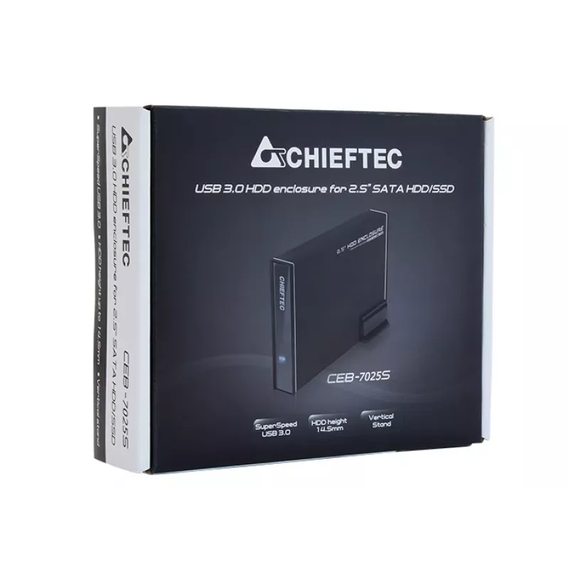 Chieftec CEB-7025S obudowa na dysk HDD/SSD 2,5 cala