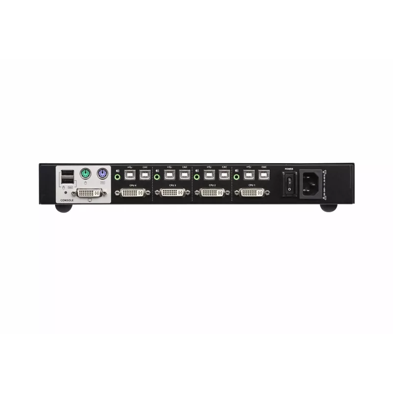 Przełącznik KVM ATEN 4-portowy USB DVI Secure
