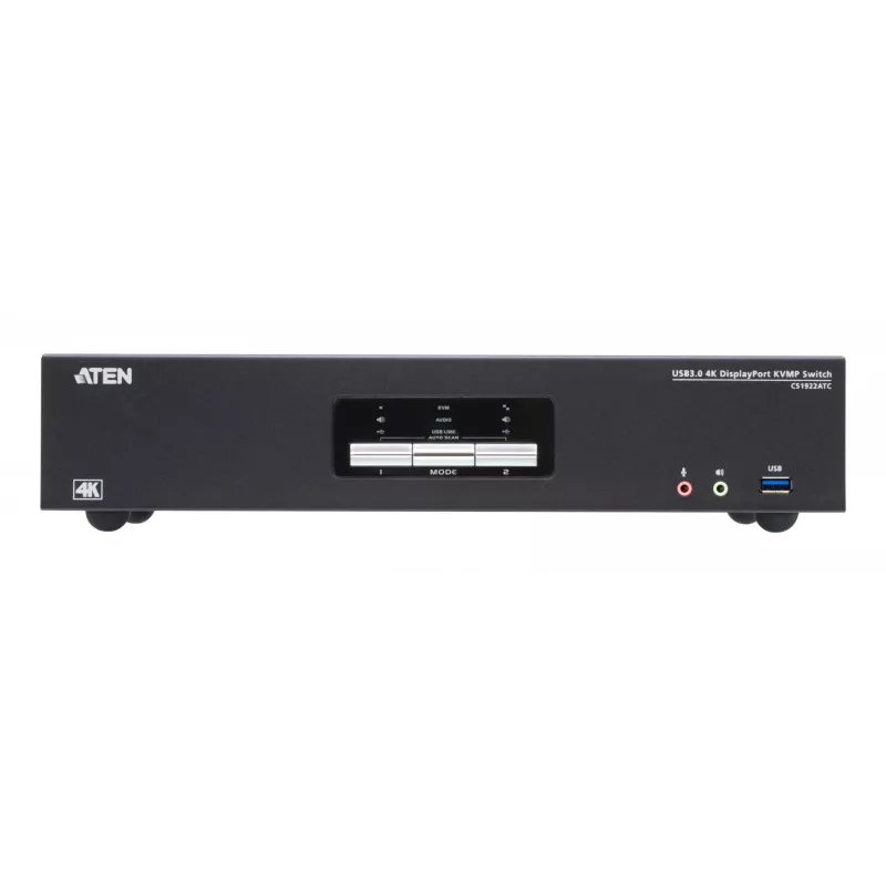 Przełącznik KVM ATEN CS1922ATC USB DisplayPort 4K Ultra HD