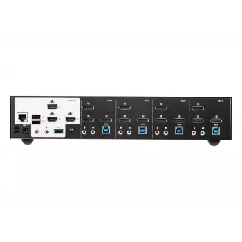 Przełącznik KVMP ATEN 4P USB3.0 4K DP TRIPLE VIEW