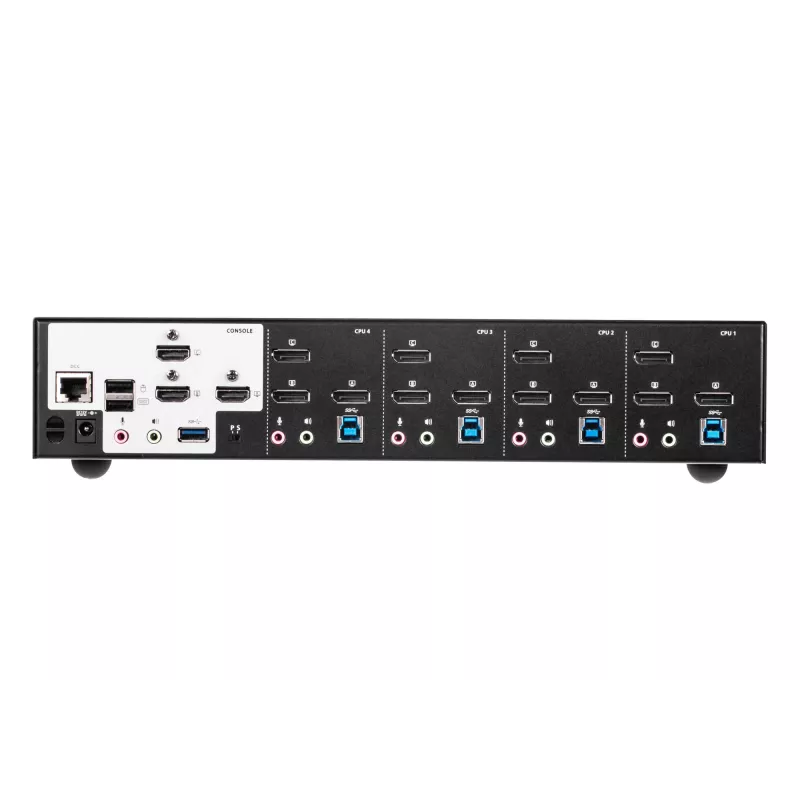 Przełącznik KVMP ATEN 4P USB3.0 4K DP TRIPLE VIEW