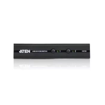 Przełącznik KVM ATEN CS72D Czarny
