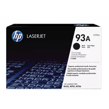 HP 93A Black Original LaserJet Toner Cartridge, 12000 stron, czarny, 1 szt.