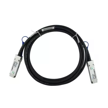 Kabel DAC BlueOptics EMC DAC-QSFP-100G-1M 1m QSFP28 Czarny