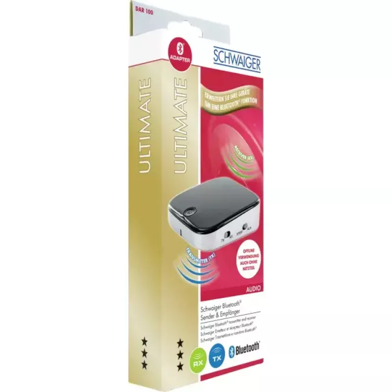 Bezprzewodowy nadajnik audio Schwaiger DAR100 513
