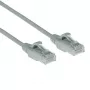 ACT szary 3 metry LSZH U/UTP CAT6 cienki kabel krosowy do centrum danych z bezpiecznymi wtykami RJ45