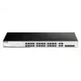 D-Link 28-portowy inteligentny zarządzalny przełącznik Gigabit z 4 portami combo