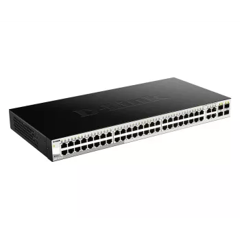 D-Link 52-portowy inteligentny zarządzalny przełącznik Gigabit z 4 portami combo 100/1000Mbps