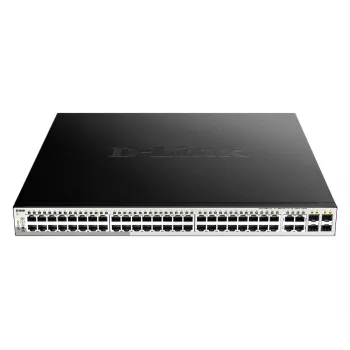 D-Link 52-Portowy PoE Gigabit Smart Managed Switch z 4 portami combo 100/1000Mbps