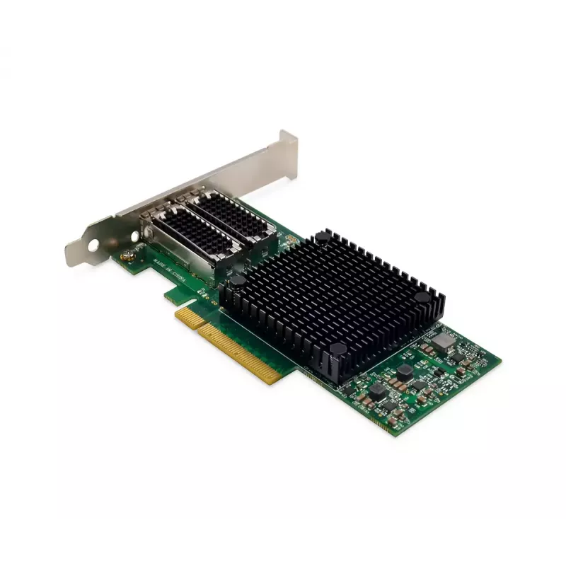 Karta sieciowa Digitus 2-portowa 25 Gigabit Ethernet SFP28 PCI Express z chipsetem Mellanox