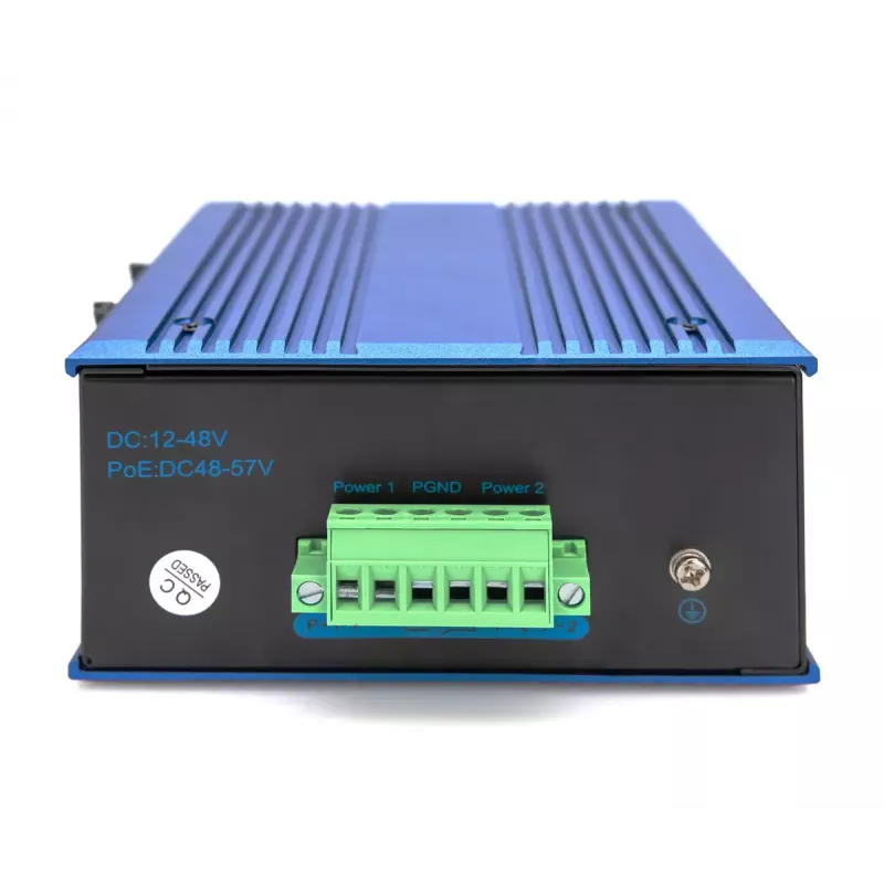 Przełącznik niezarządzalny Digitus DN-651133 8 portów Fast Ethernet Industrial 1 uplink SFP