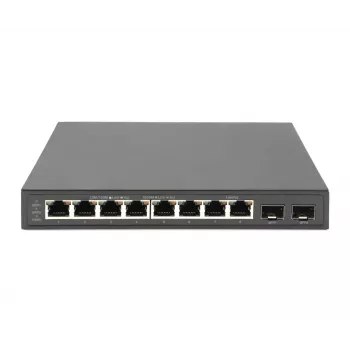 Niezarządzalny przełącznik Digitus 8-portowy Gigabit + 2 Gigabit SFP