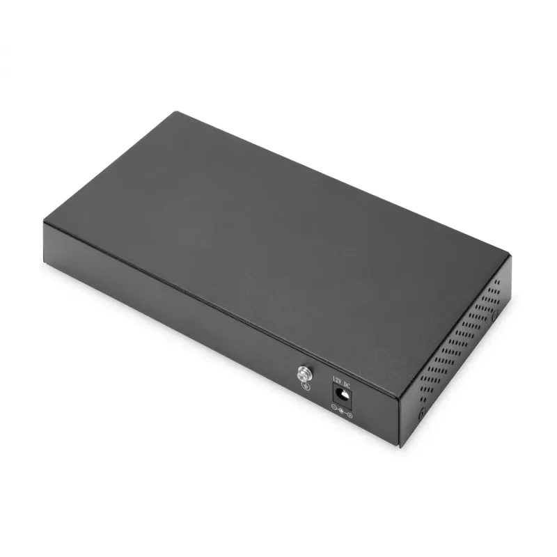 Niezarządzalny przełącznik Digitus 8-portowy Gigabit + 2 Gigabit SFP