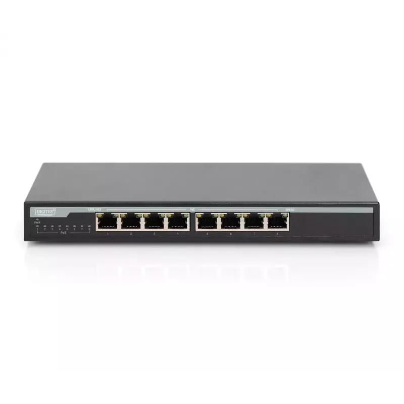 Przełącznik niezarządzalny Digitus DN-95340 8-portowy Gigabit