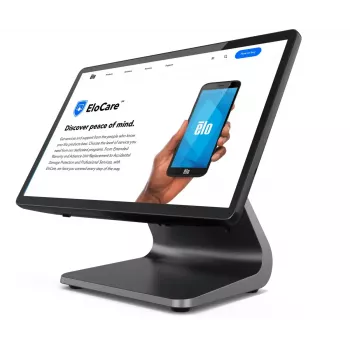 Monitor POS Elo Touch Solutions E849902 15,6 cala (39,6 cm) LED 1920×1080, 8 GB RAM, 128 GB SSD, Intel 3,6 GHz, Czarny