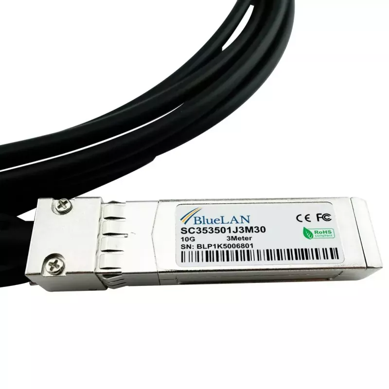 BlueOptics EBR800-TWX-3M-BL kabel InfiniBand/światłowodowy SFP+ 3m