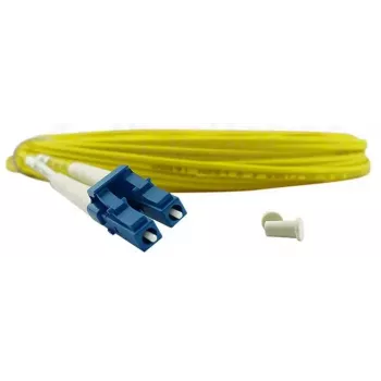 Światłowodowy kabel BlueOptics EFE080-0010M-R-BO LC G.657.A1 10 m żółty