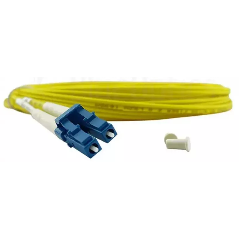 Światłowodowy kabel BlueOptics EFE080-0010M-R-BO LC G.657.A1 10 m żółty