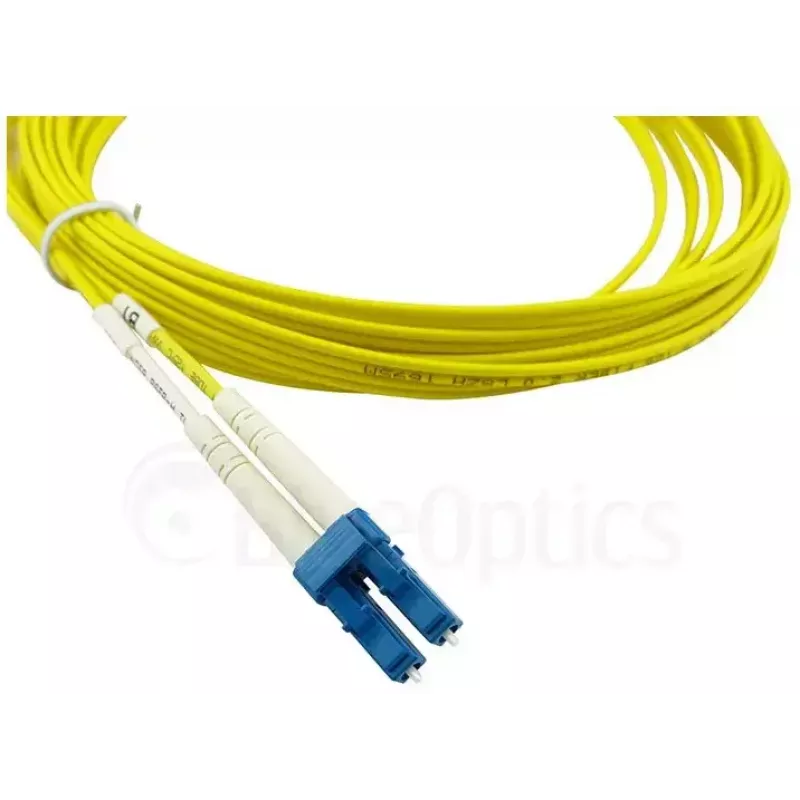 Światłowodowy kabel BlueOptics EFE080-0010M-R-BO LC G.657.A1 10 m żółty