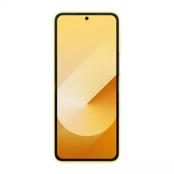 Samsung EF-PF741TYEGWW etui na telefon komórkowy 17 cm (6.7 cala) Pokrowiec Żółty