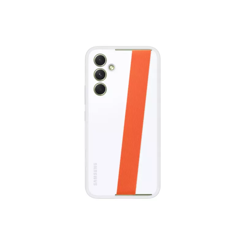 Samsung EF-XA546 etui na telefon komórkowy 16,3 cm (6,4 cala) pokrowiec pomarańczowy, biały