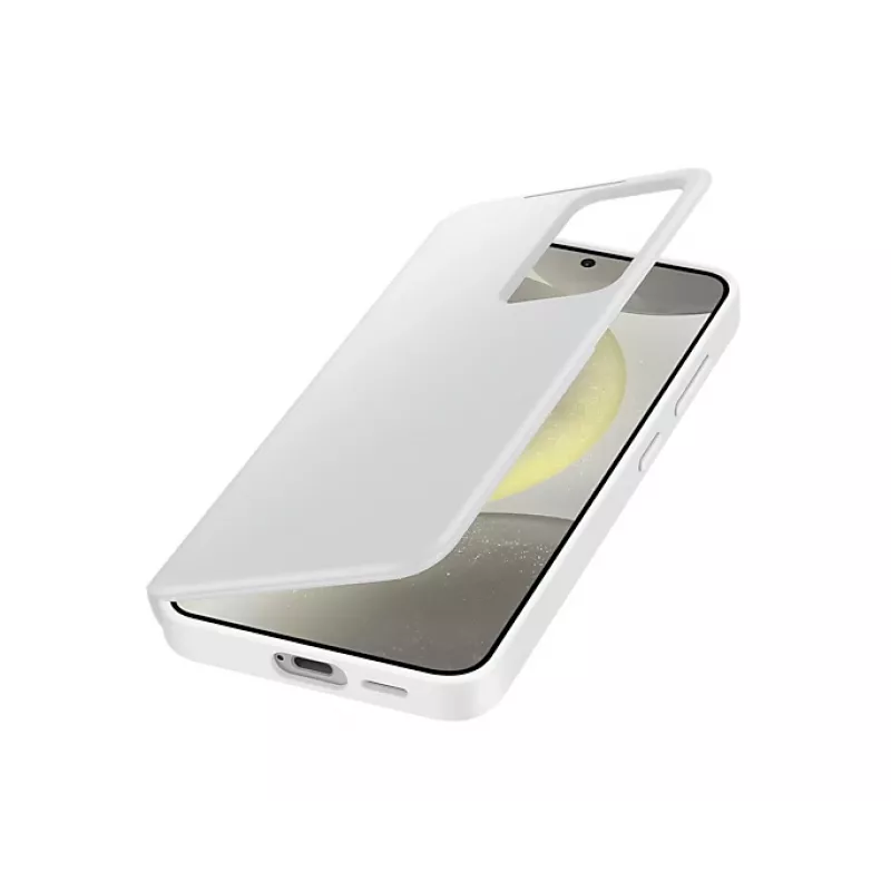 Etui-portfel Samsung Galaxy S24 Białe 6,2 cala 1 kieszeń na karty