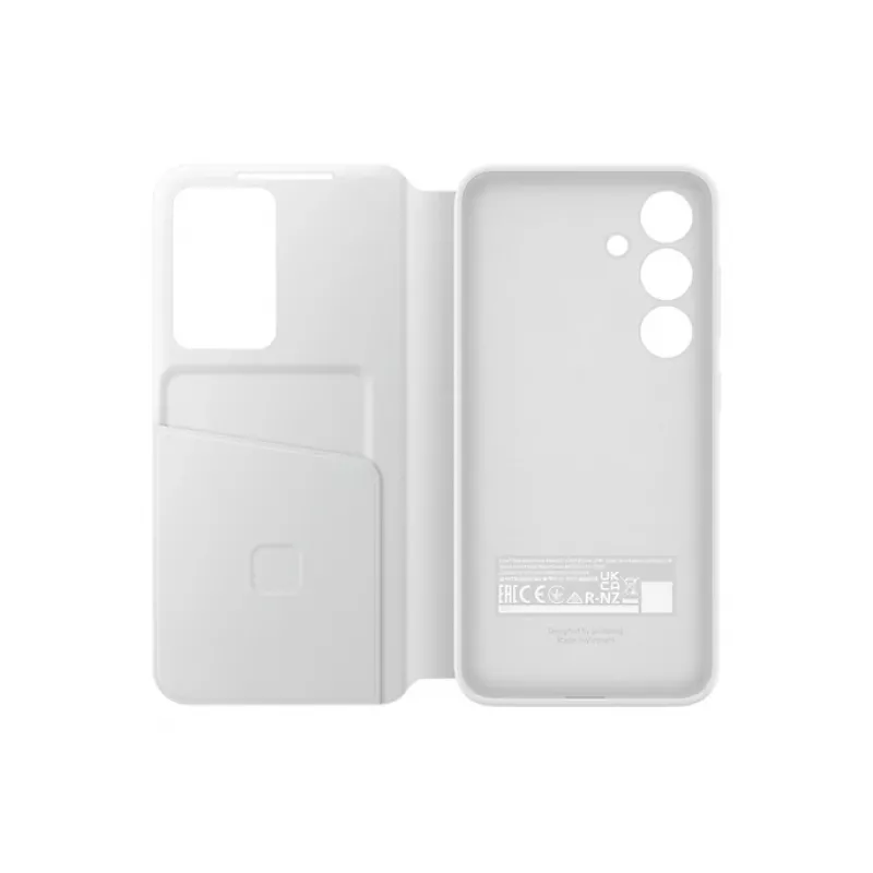 Etui-portfel Samsung Galaxy S24 Białe 6,2 cala 1 kieszeń na karty