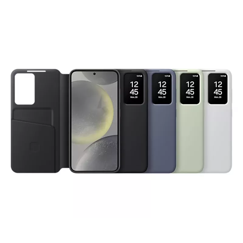 Etui-portfel Samsung Galaxy S24 Białe 6,2 cala 1 kieszeń na karty