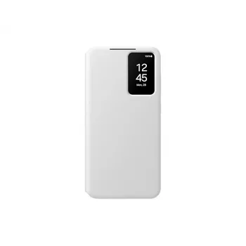 Etui z klapką Samsung Galaxy S24+ białe 6,7 cala 1 kieszeń na kartę