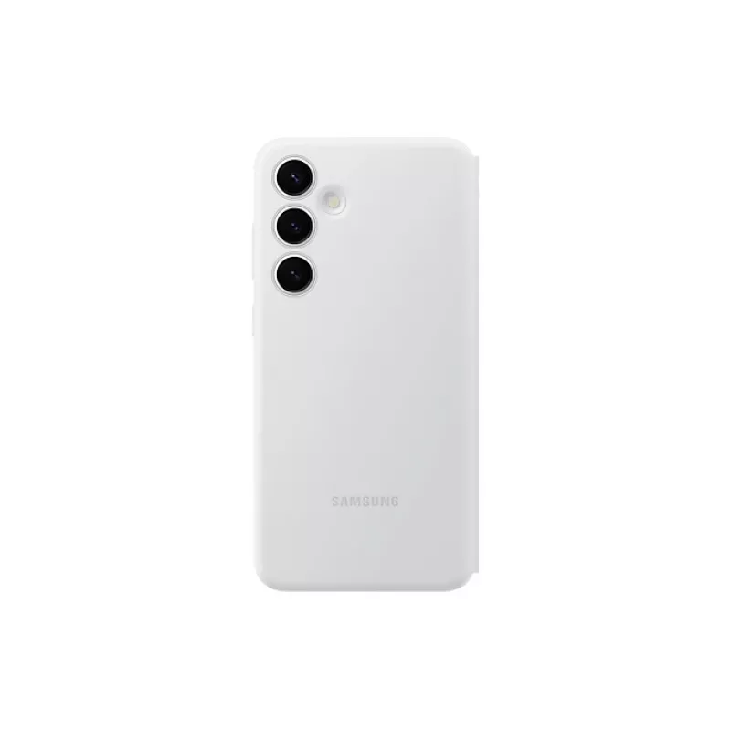Etui z klapką Samsung Galaxy S24+ białe 6,7 cala 1 kieszeń na kartę