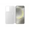 Etui z klapką Samsung Galaxy S24+ białe 6,7 cala 1 kieszeń na kartę