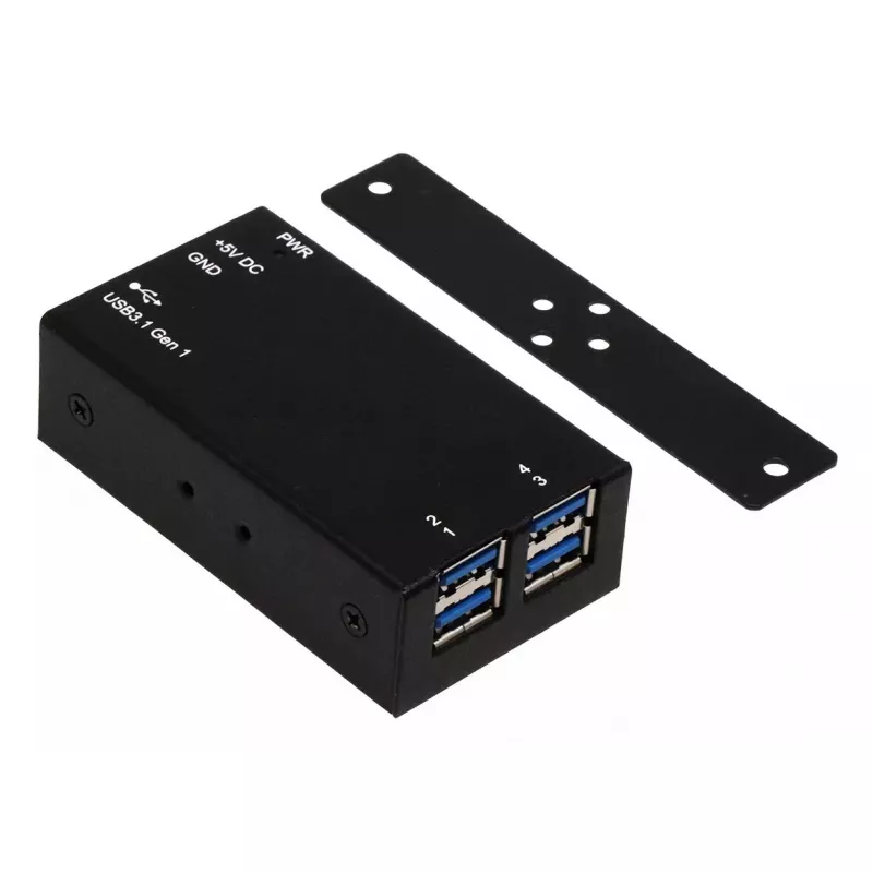 Hub interfejsowy EXSYS EX-1180HMS USB 3.2 Gen 1 Typ-B