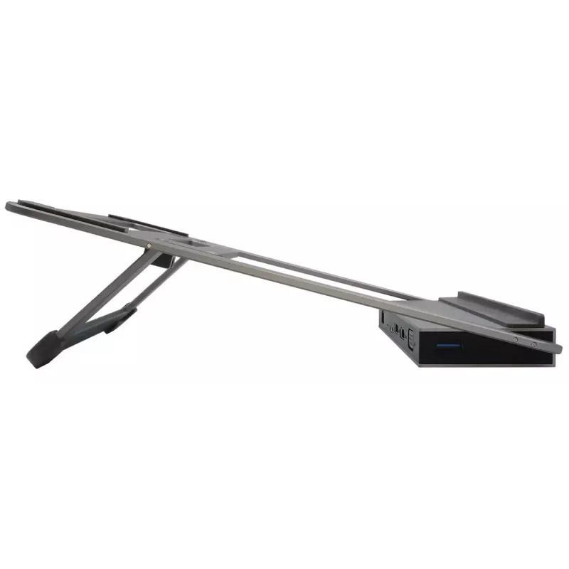 Podstawka pod laptop EXSYS EX-1223HM Srebrna USB 3.2 Gen 1 100W