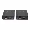 Przedłużacz KVM StarTech.com DisplayPort przez światłowód, 4K 60Hz, zestaw przedłużacza konsoli, do 300 m (wielomodowy) z preinstalowanymi modułami SFP+, 3x USB HID