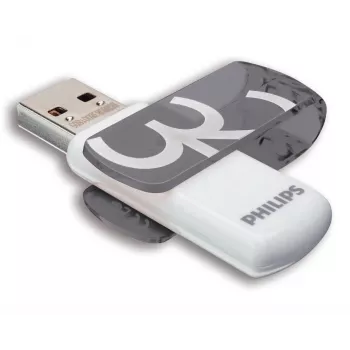 Philips USB Flash Drive FM32FD05B/00, 32 GB, USB Type-A, 2.0, 18 MB/s, Cap, Orange, White