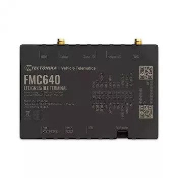 Lokalizator GPS Teltonika FMC640 Samochodowy Czarny