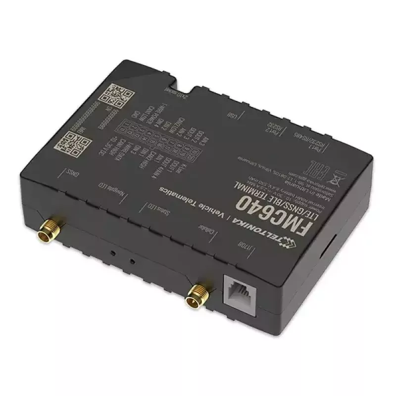 Lokalizator GPS Teltonika FMC640 Samochodowy Czarny