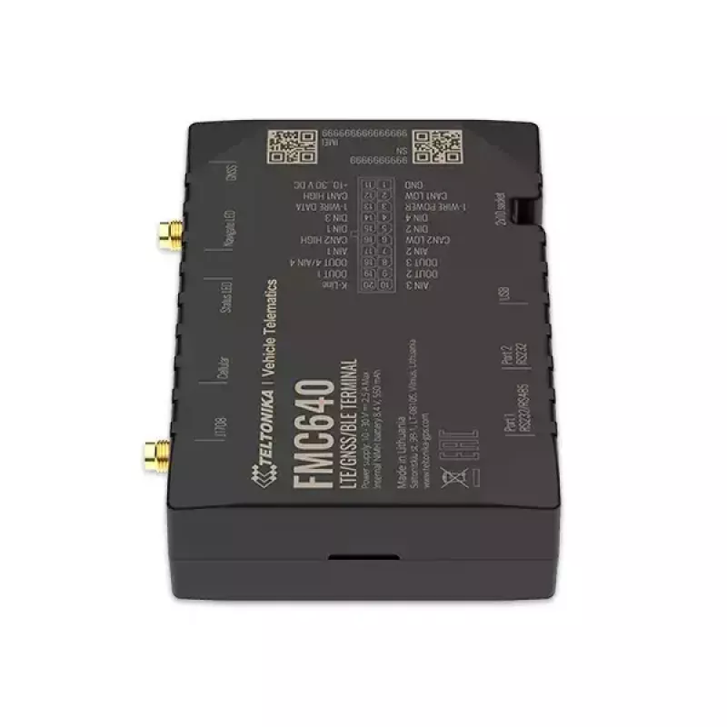 Lokalizator GPS Teltonika FMC640 Samochodowy Czarny
