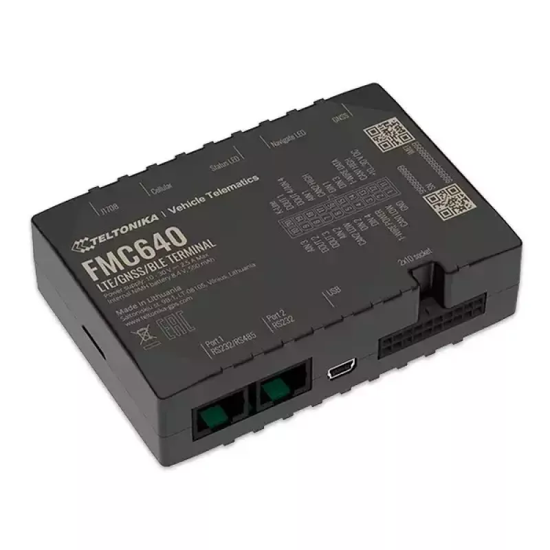 Lokalizator GPS Teltonika FMC640 Samochodowy Czarny