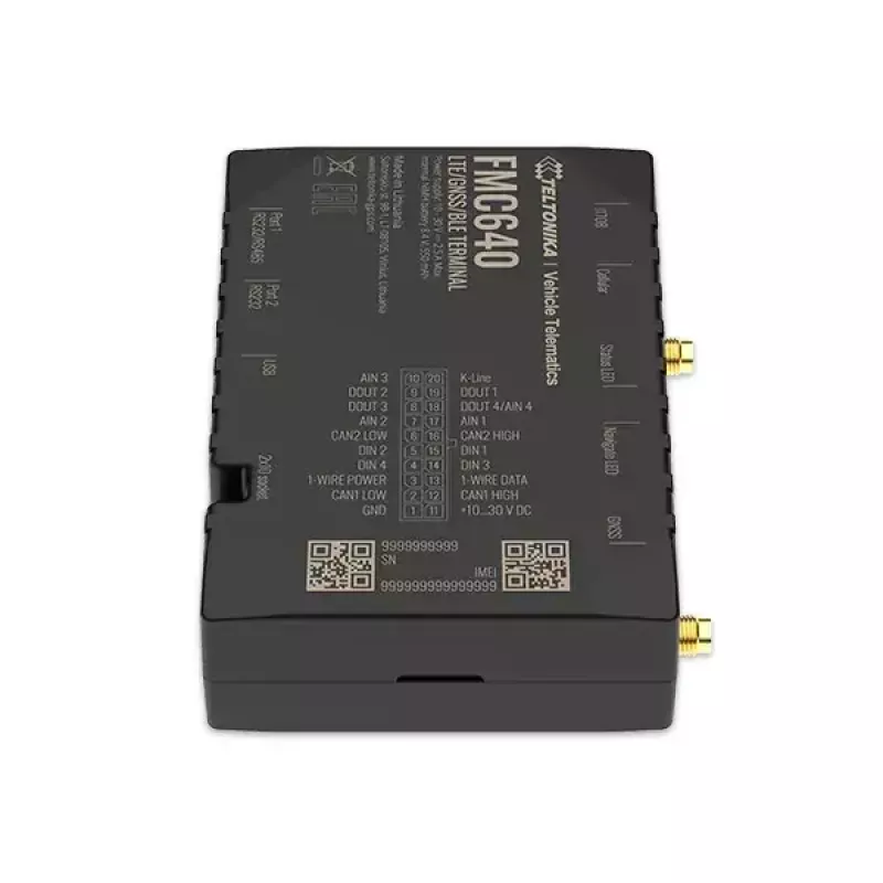 Lokalizator GPS Teltonika FMC640 Samochodowy Czarny