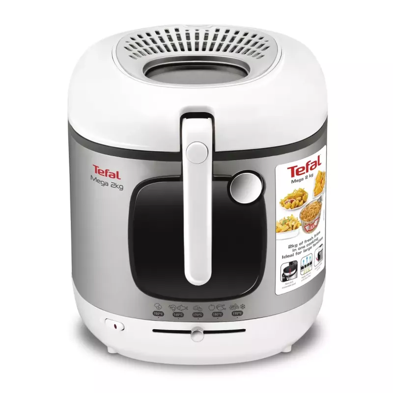 Frytkownica Tefal FR4800 Samodzielna 2100 W Stal nierdzewna, Biała